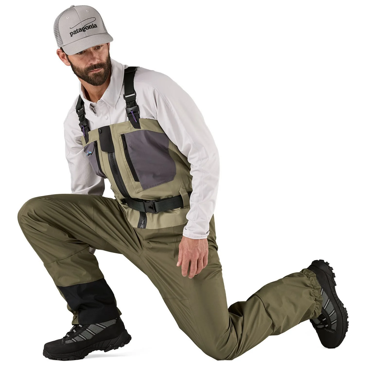 Patagonia Men's Swiftcurrent Traverse Zip-Front Waders - Image 4