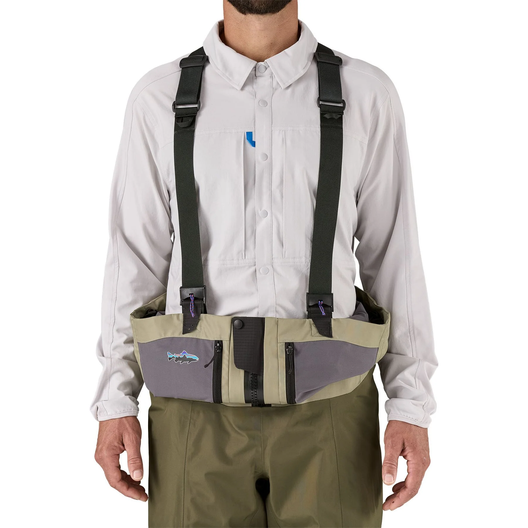 Patagonia Men's Swiftcurrent Traverse Zip-Front Waders - Image 5