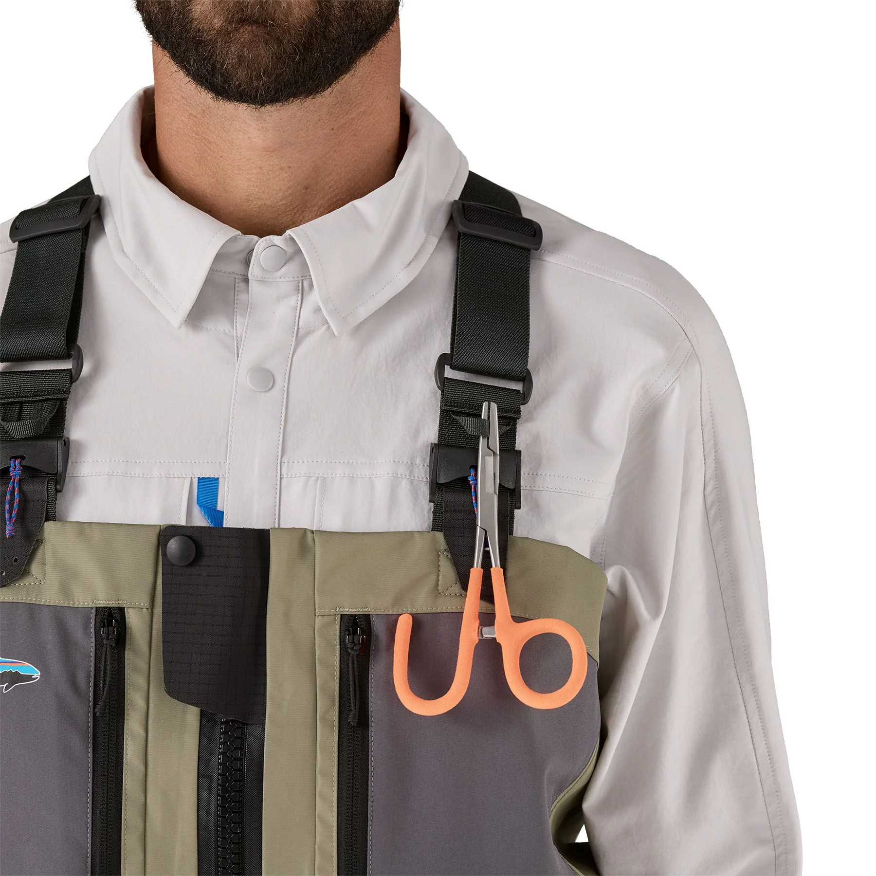 Patagonia Men's Swiftcurrent Traverse Zip-Front Waders - Image 8